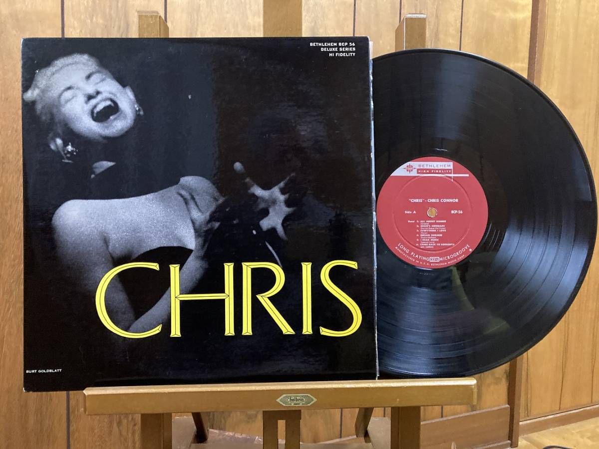 米国オリジナル盤 クリス コナー Chris Connor / CHRIS BETHLEHEM BCP