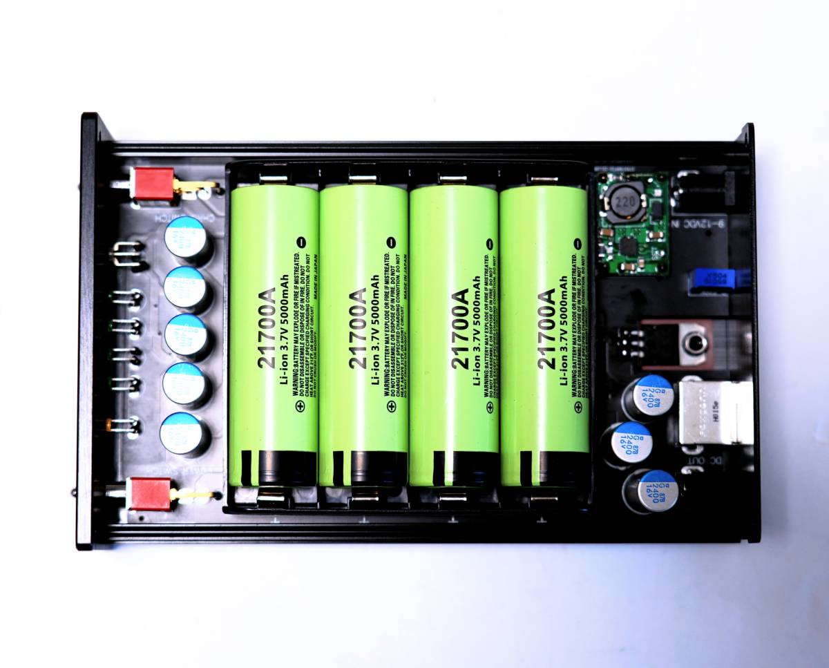 5Vバッテリーアダプタ (CHORD Hugo2,mojo2にiFIより高コスパ-
