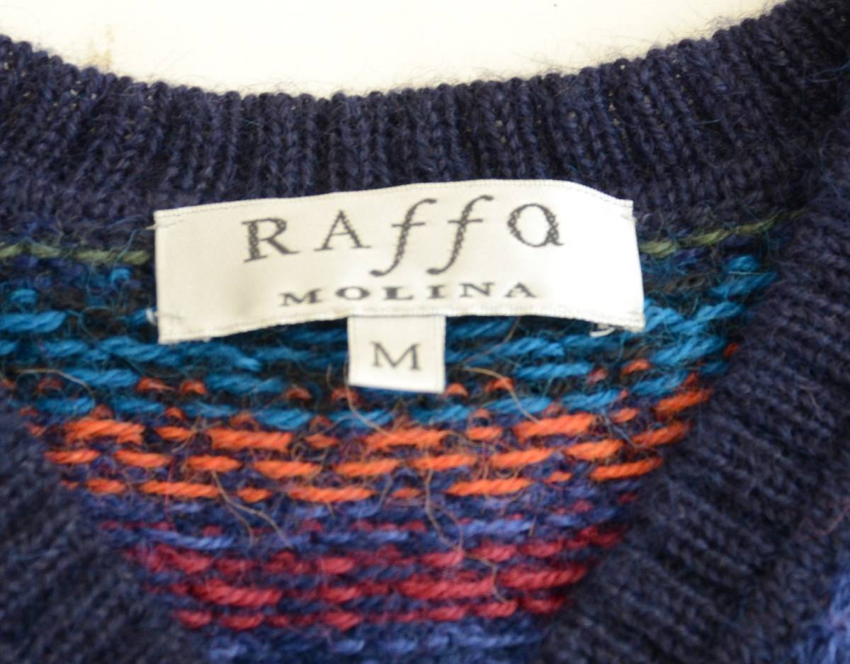 美used Raffa Molina アルパカ ウール ニット ベスト size M_画像4