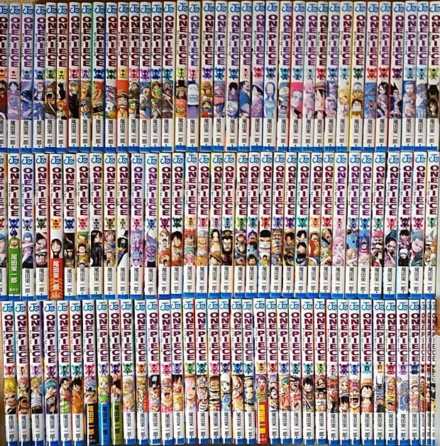 ONE PIECE ワンピース 全巻セット 1～104巻+劇場版入場特典3冊 尾田