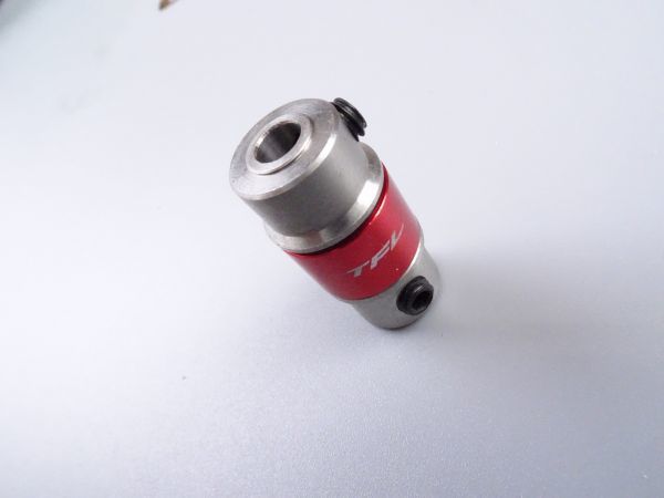 TFL made 4X4 4mmX4mm[529B65] ship model rod joint / connection for / hex socket set screw / motor conversion shaft joint 