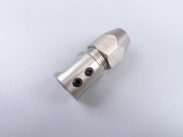 TFL made 10mm shaft 10mmX6.35mm reverse [529B96R] flexible shaft / motor coupler / coupling / motor shaft zipper /1 piece 