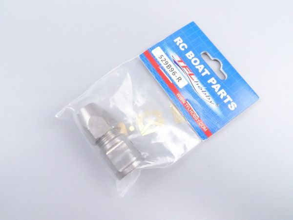 TFL made 10mm shaft 10mmX6.35mm reverse [529B96R] flexible shaft / motor coupler / coupling / motor shaft zipper /1 piece 