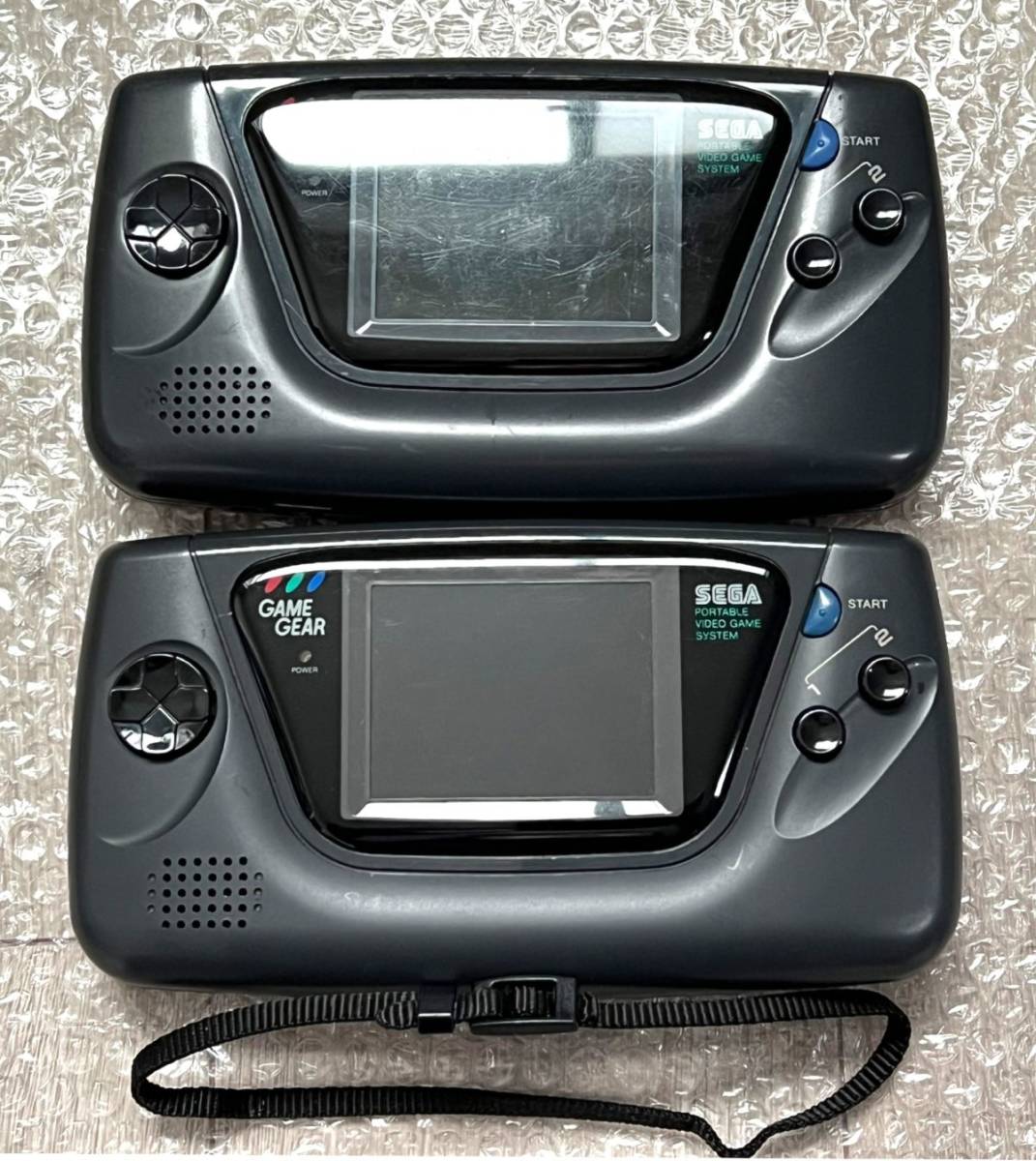 〈ジャンク品〉GG セガ ゲームギア 本体 HGG-3210 2台セット GAME GEARの画像1