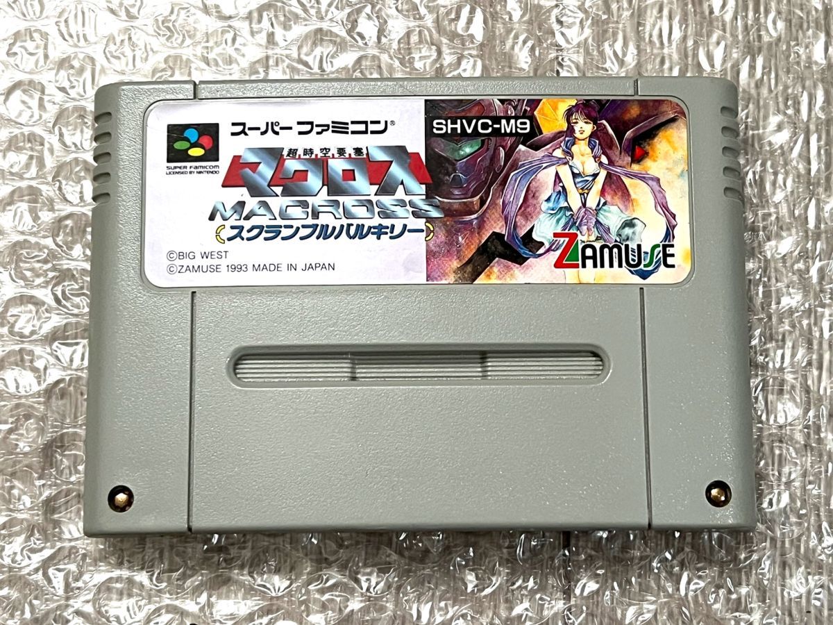 ☆セール スーパーファミコンソフト 超時空要塞 マクロス スクランブル