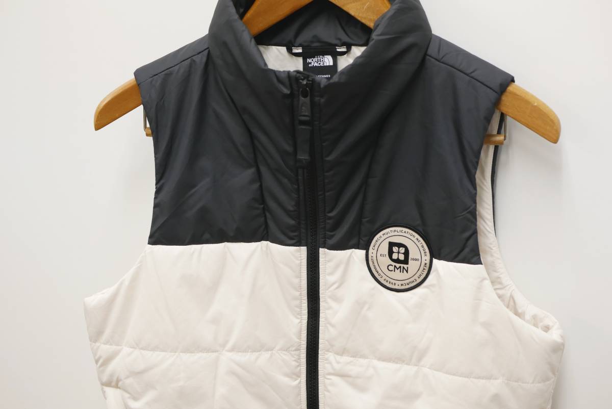 34W ノースフェイス THE NORTH FACE エブリデイインシュレイテッドベスト 中綿ベスト NF0A529Q11P ヴィンテージホワイト 白 【WOMEN'S S】_画像3