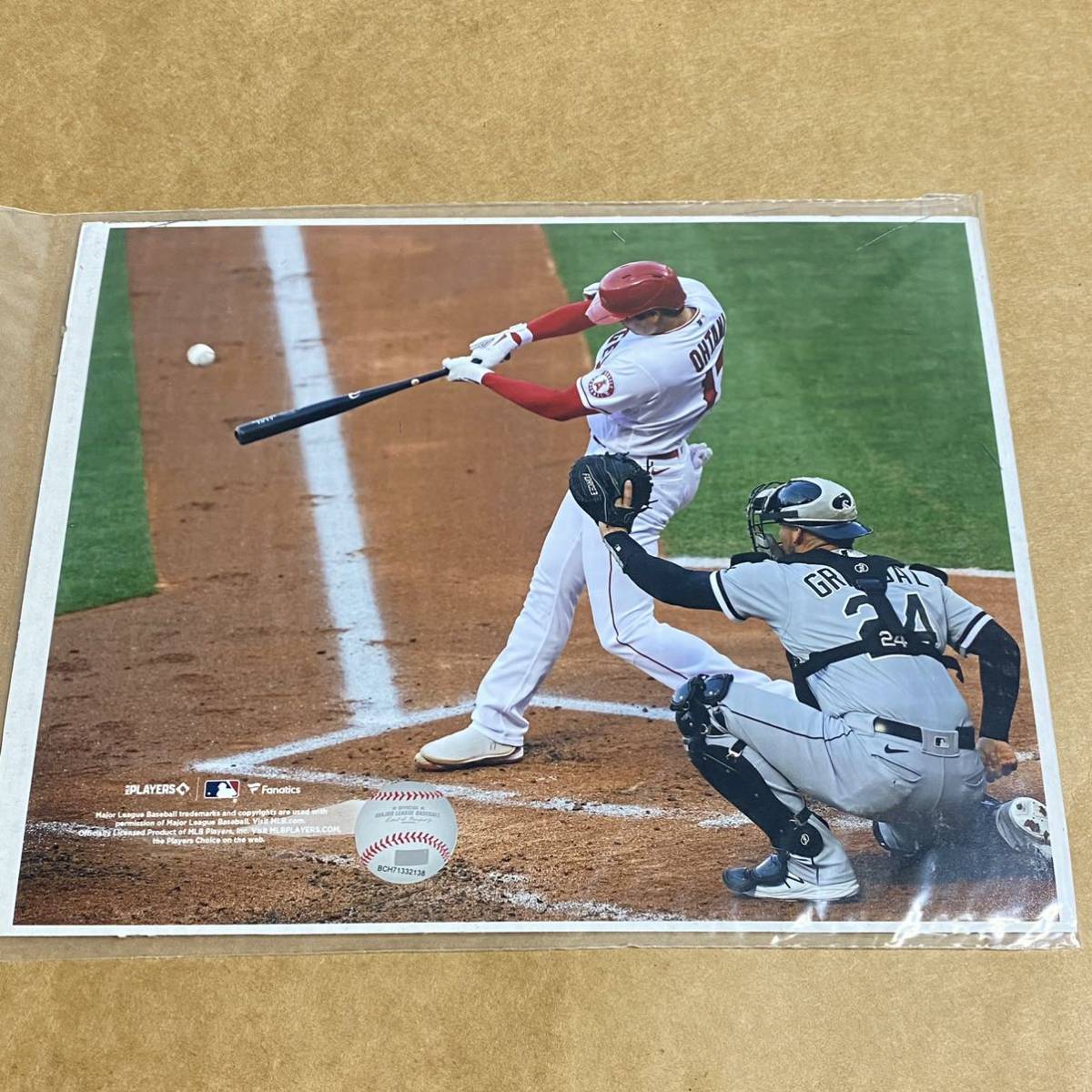 正規店 大谷翔平選手 エンゼルスMVP記念写真 メジャーリーグ額入り