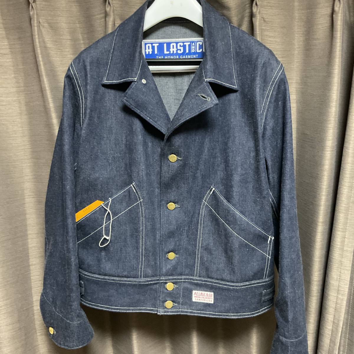 Yahoo!オークション - アットラスト デニムJKT 710J Yahoo!オークション - アットラスト デニムJKT 710J