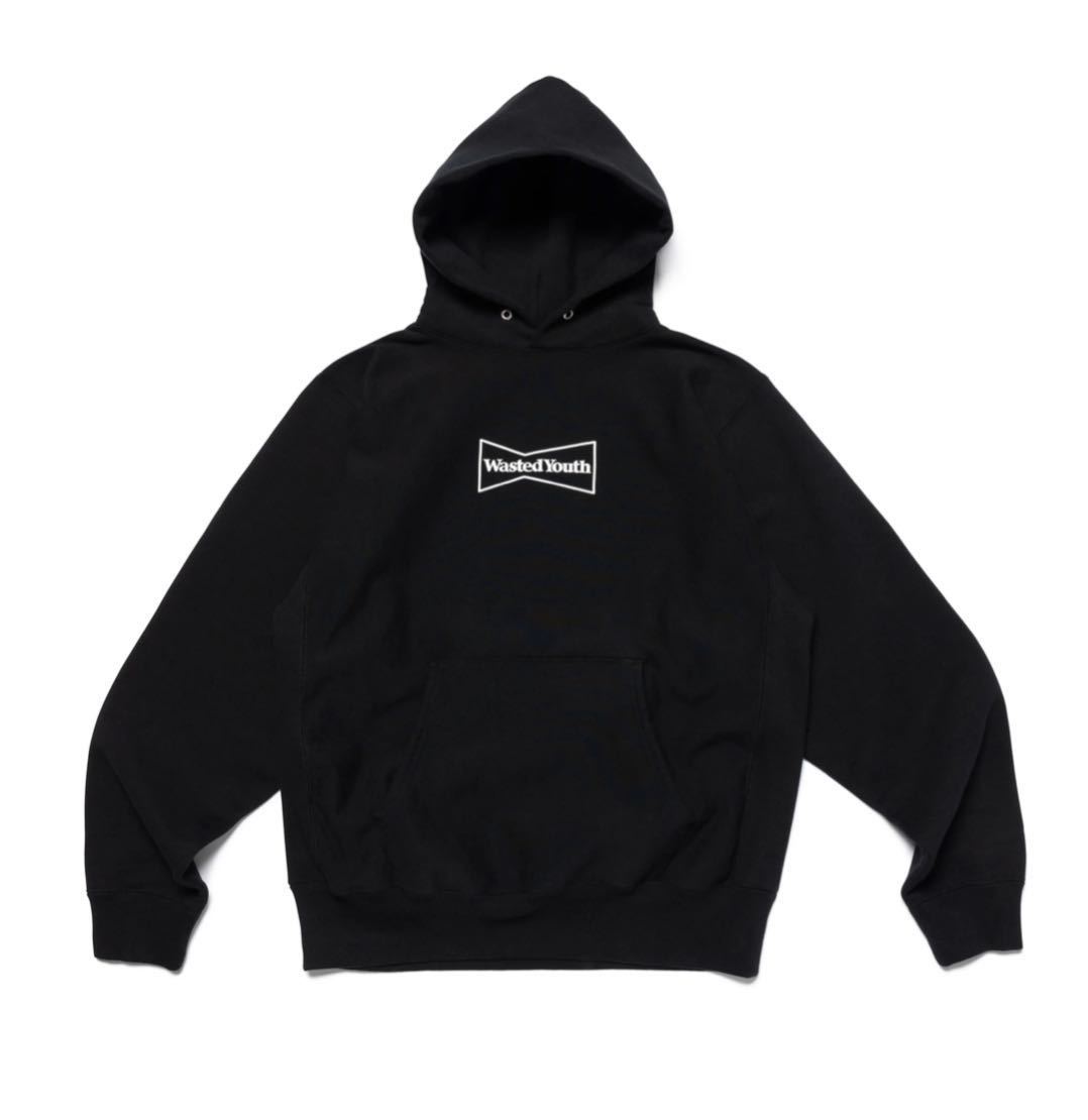 Wasted Youth HOODIE #2 BLACK Mサイズ ウエステッドユース フーディー