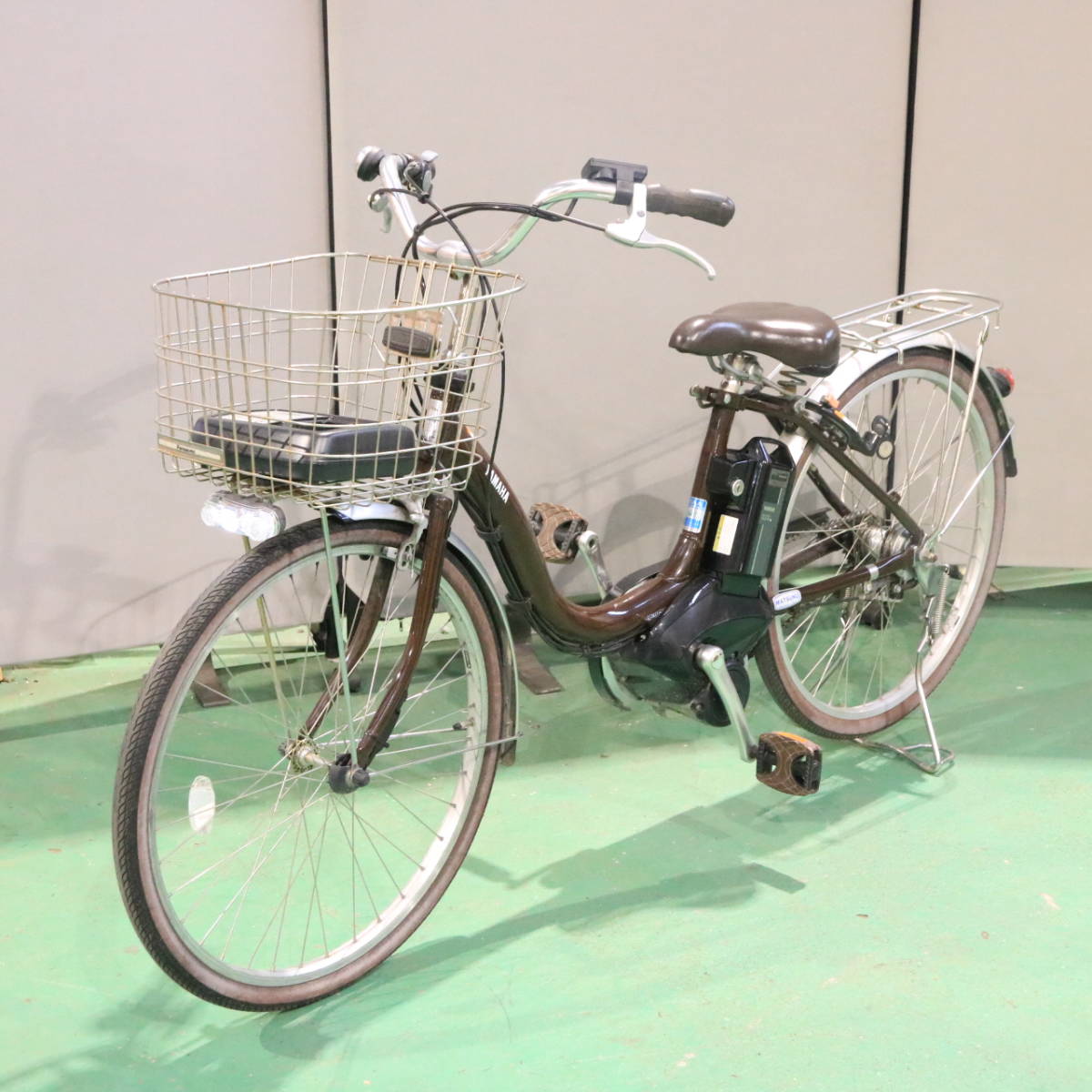 日本代理店正規品 電動自転車 PAS SION レッド 24インチ 【バッテリー