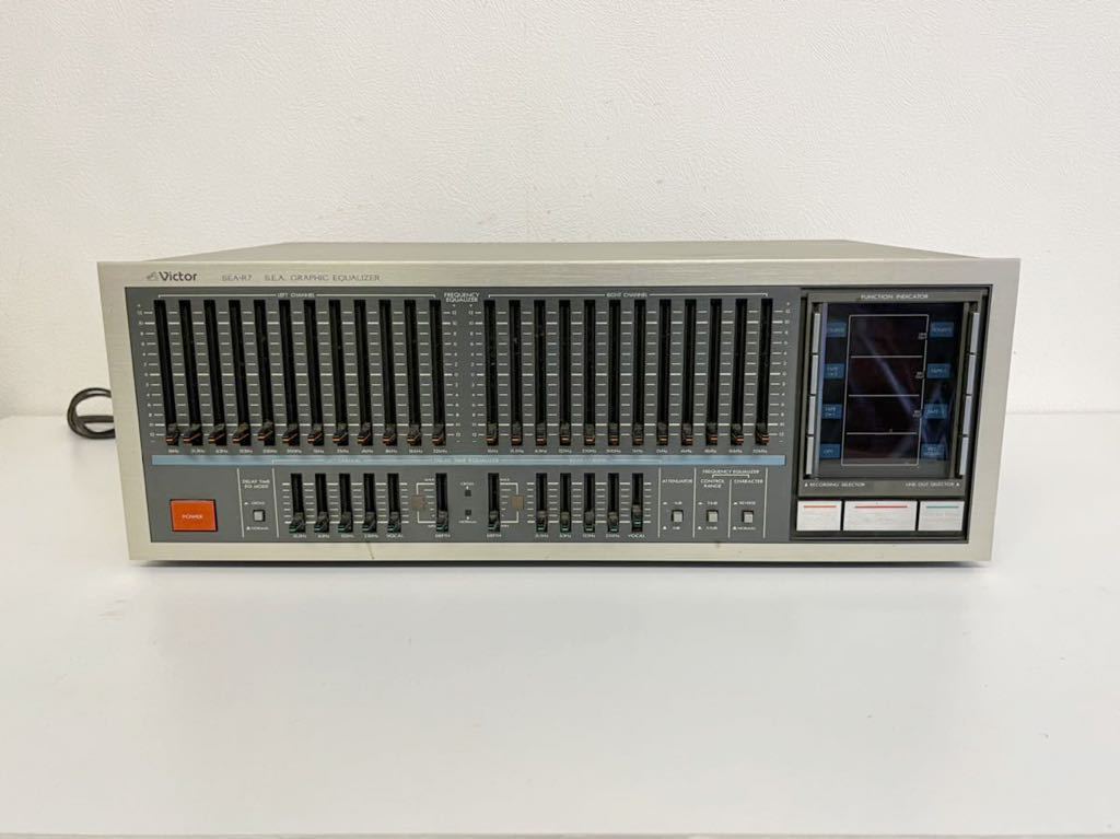 Victor ビクター SEA-R7 S.E.A. GRAPHIC EQUALIZER グラフィックイコライザー A9673の画像1