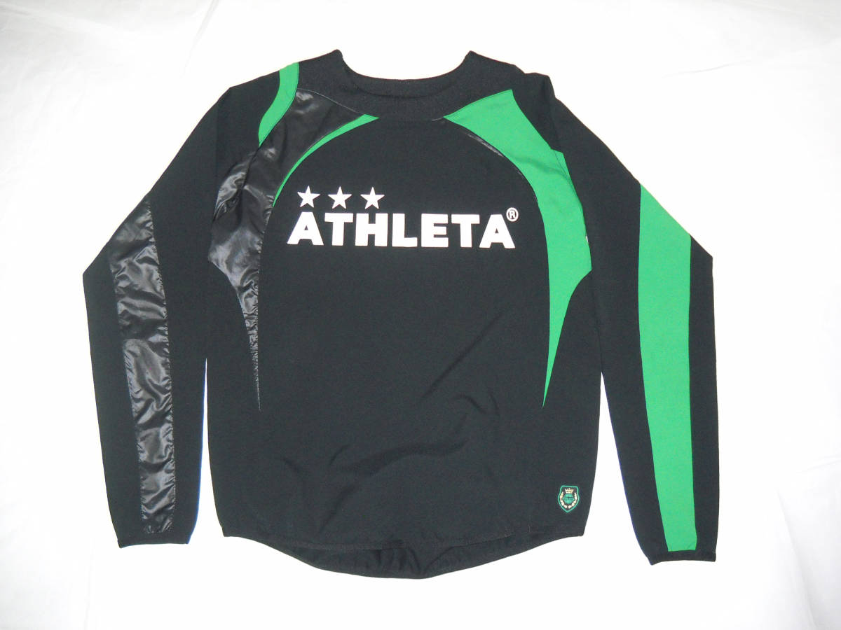 1551 ATHLETA アスレタ ヴェルディカラー ブラック×グリーン Sサイズ