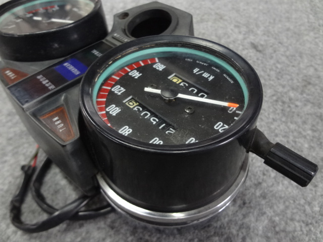 正式的 Z250FT カワサキ Z250FT メーター 純正タコメーター スピード