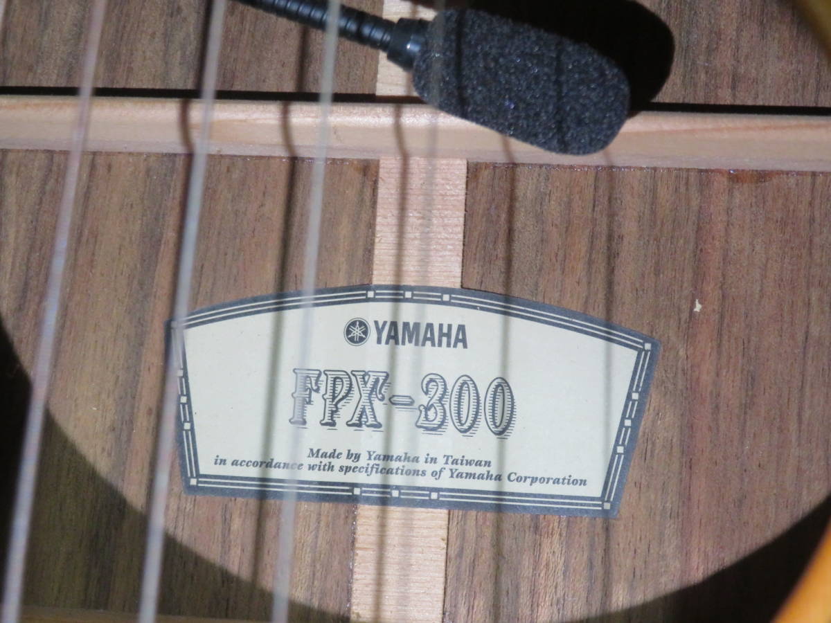 送料&加工料込 YAMAHA FPX-300 調整品 - アコースティックギター