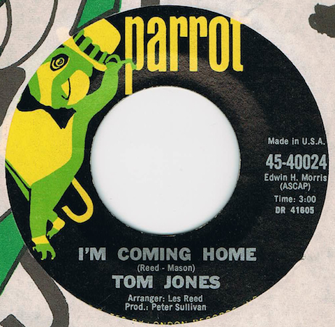 ●TOM JONES / THE LONELY ONE [US 45 ORIGINAL 7inch シングル 試聴]_画像2