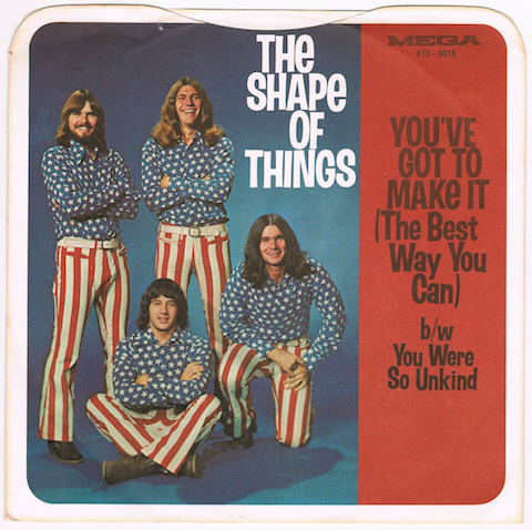 ●THE SHAPE OF THINGS / YOU'VE GOT TO MAKE IT [US 45 ORIGINAL 7inch シングル PROMO サイケロック 試聴]_画像2