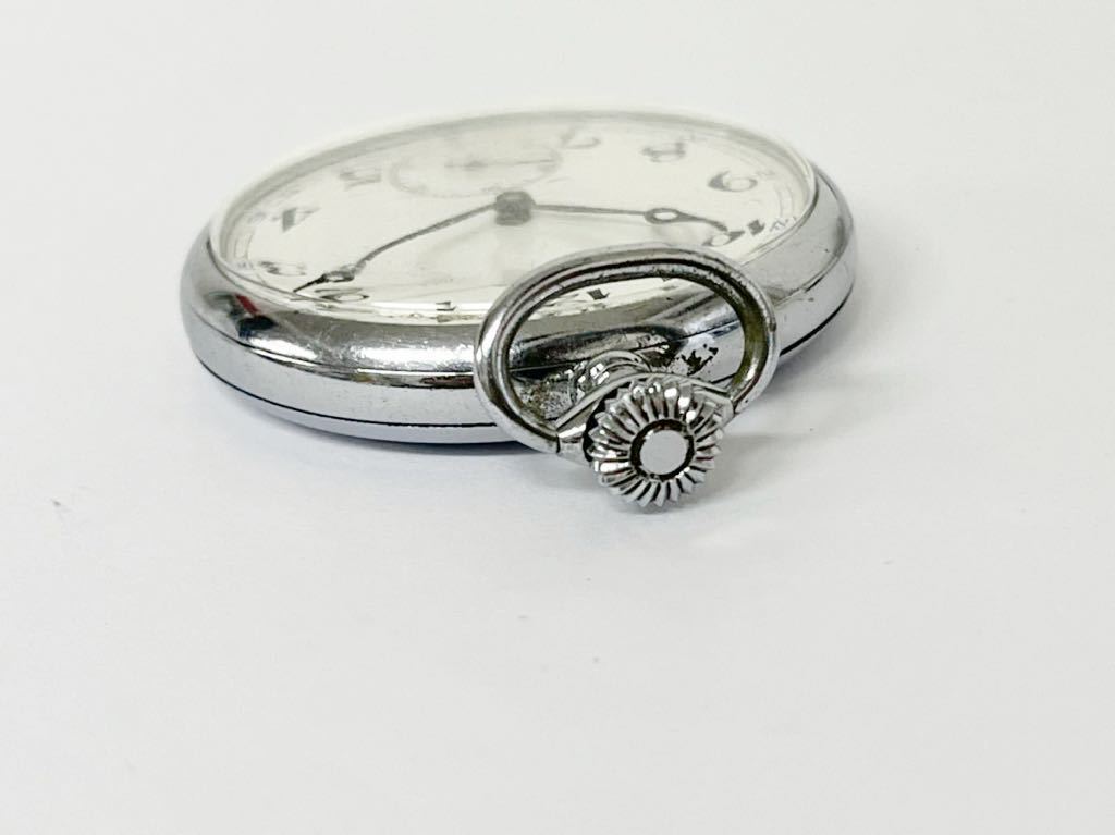 ENICAR エニカ スモセコ 懐中時計 手巻き アンティーク 稼働品 A9561の画像2