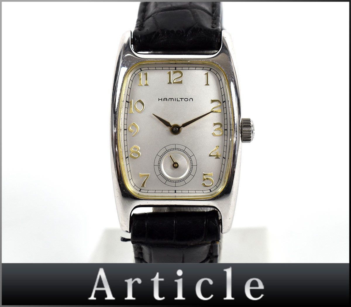 ランキング2020 半額品 【美品】HAMILTON ハミルトン 腕時計