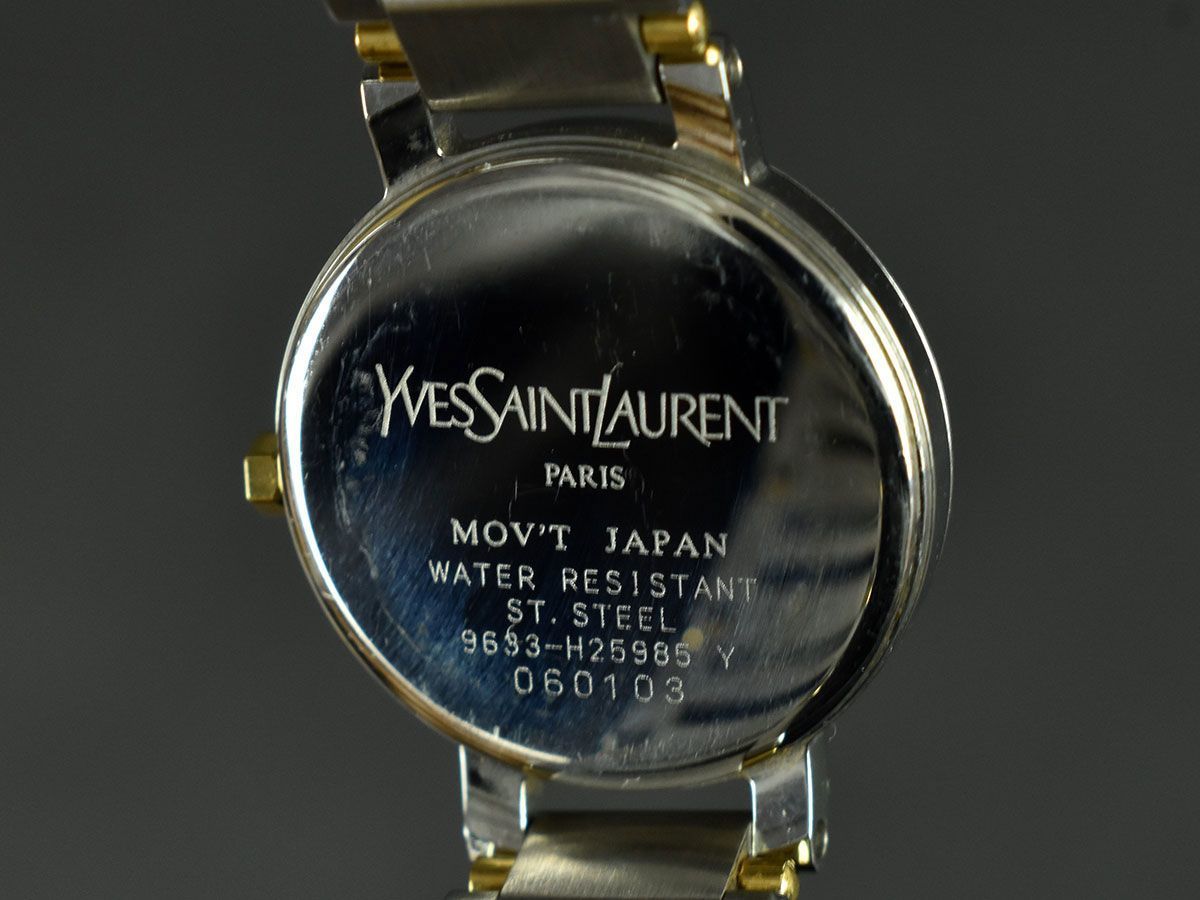 最大83%オフ! YSL イヴ サンローラン 腕時計 稼働確認済 asakusa.sub.jp