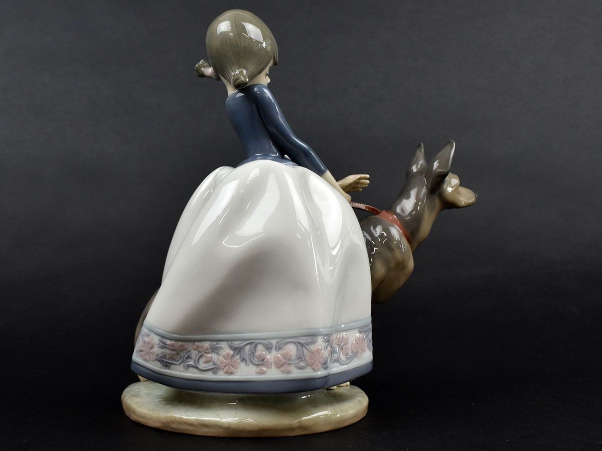 Yahoo!オークション - 140380 美品 LLADRO リヤドロ そんなに急 Yahoo!オークション - 140380 美品 LLADRO リヤドロ そんなに急
