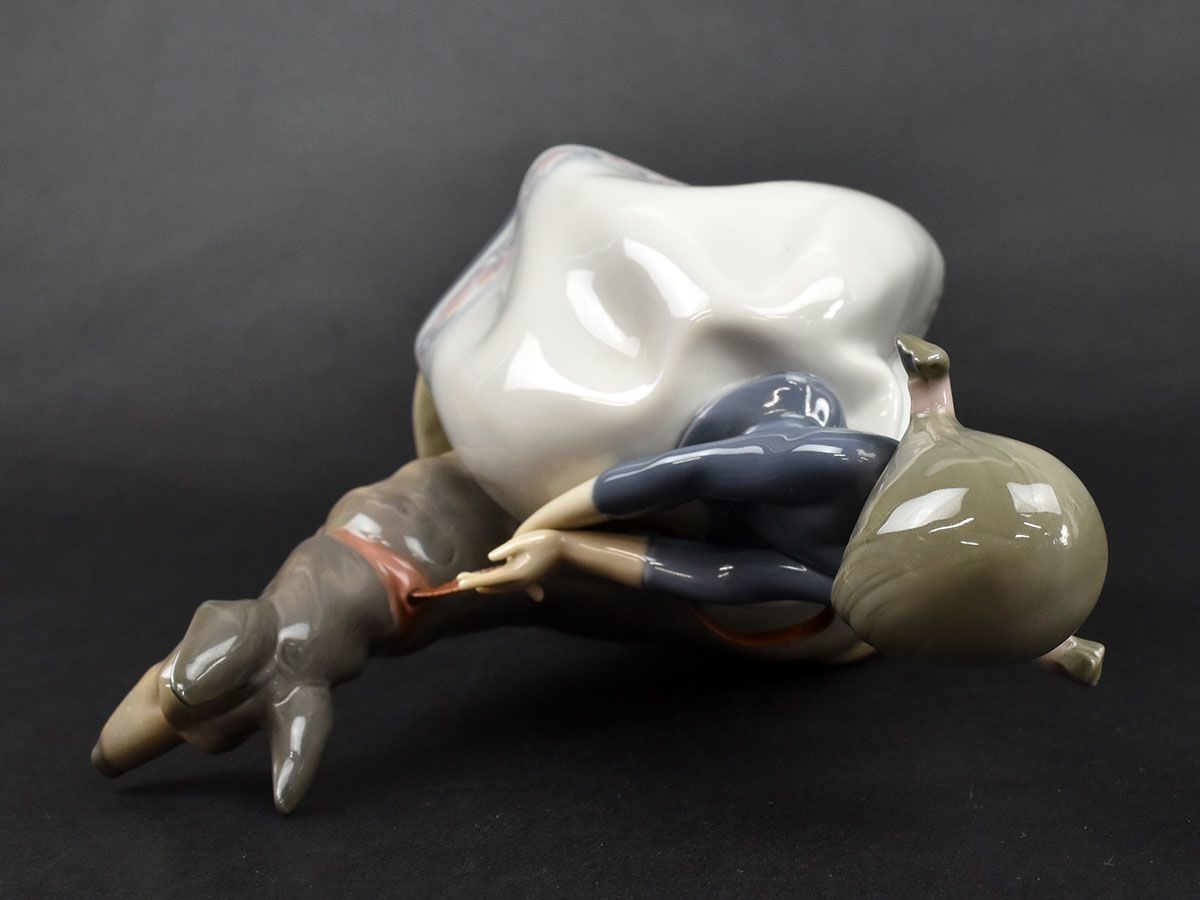 Yahoo!オークション - 140380 美品 LLADRO リヤドロ そんなに急 Yahoo!オークション - 140380 美品 LLADRO リヤドロ そんなに急