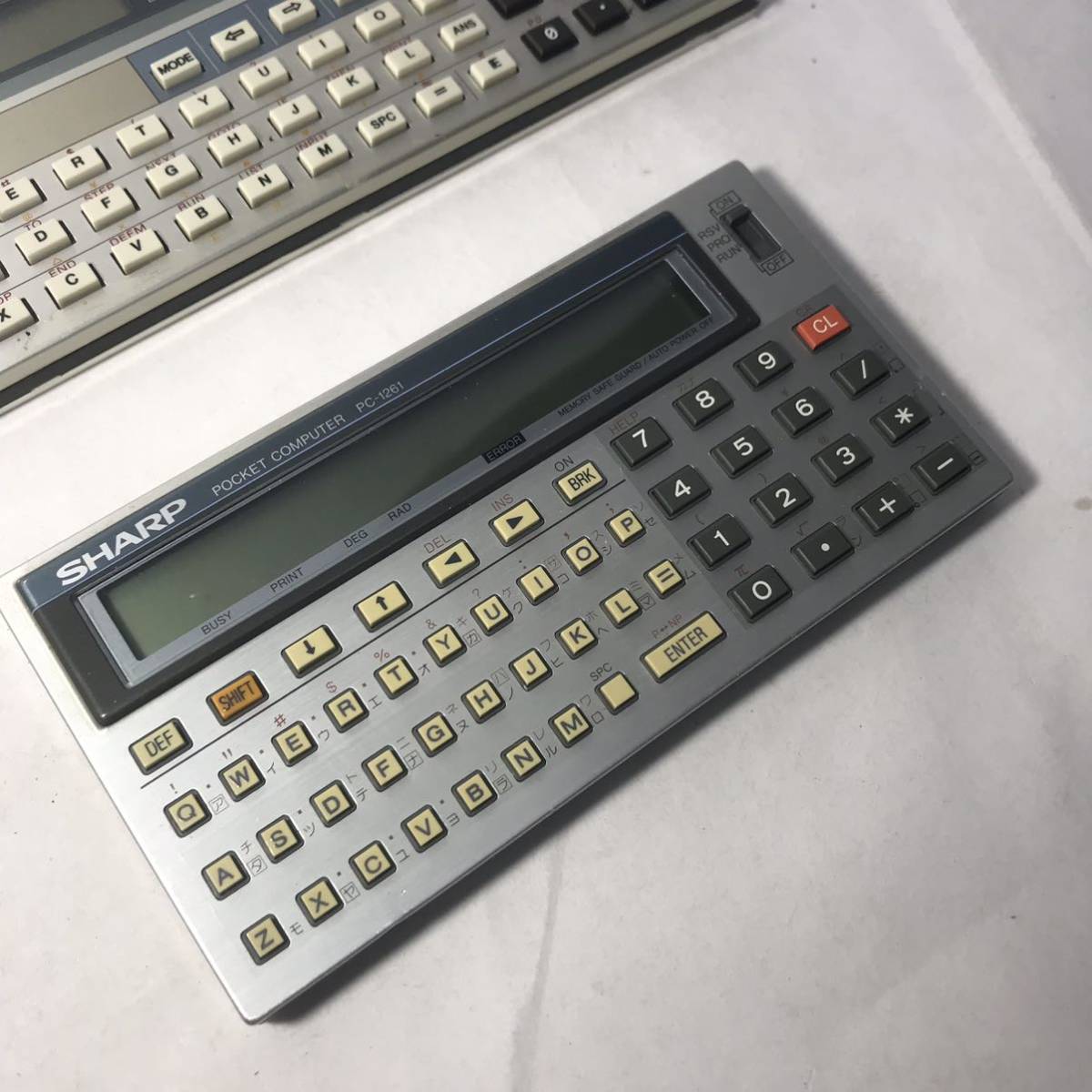 シャープのポケコン:ジャンク品 国産品 www.shelburnefalls.com