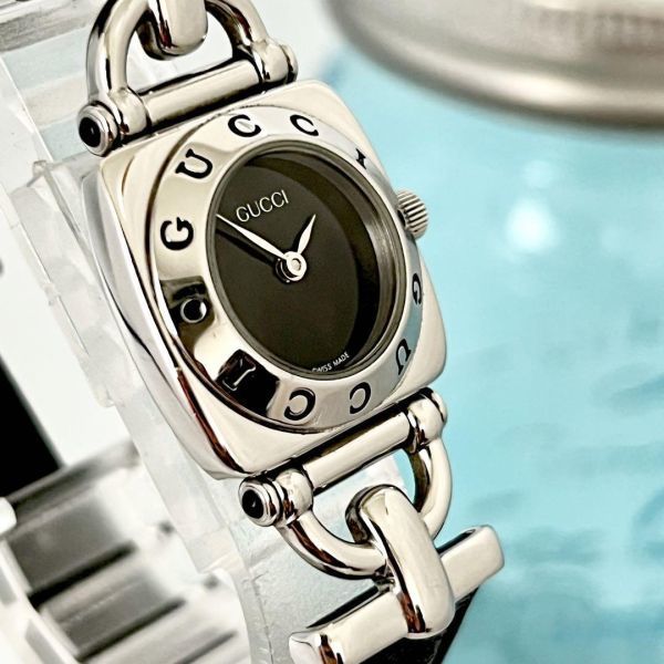 GUCCI ヴィンテージ 腕時計 スイス製 美品 時計 腕時計(アナログ) 時計