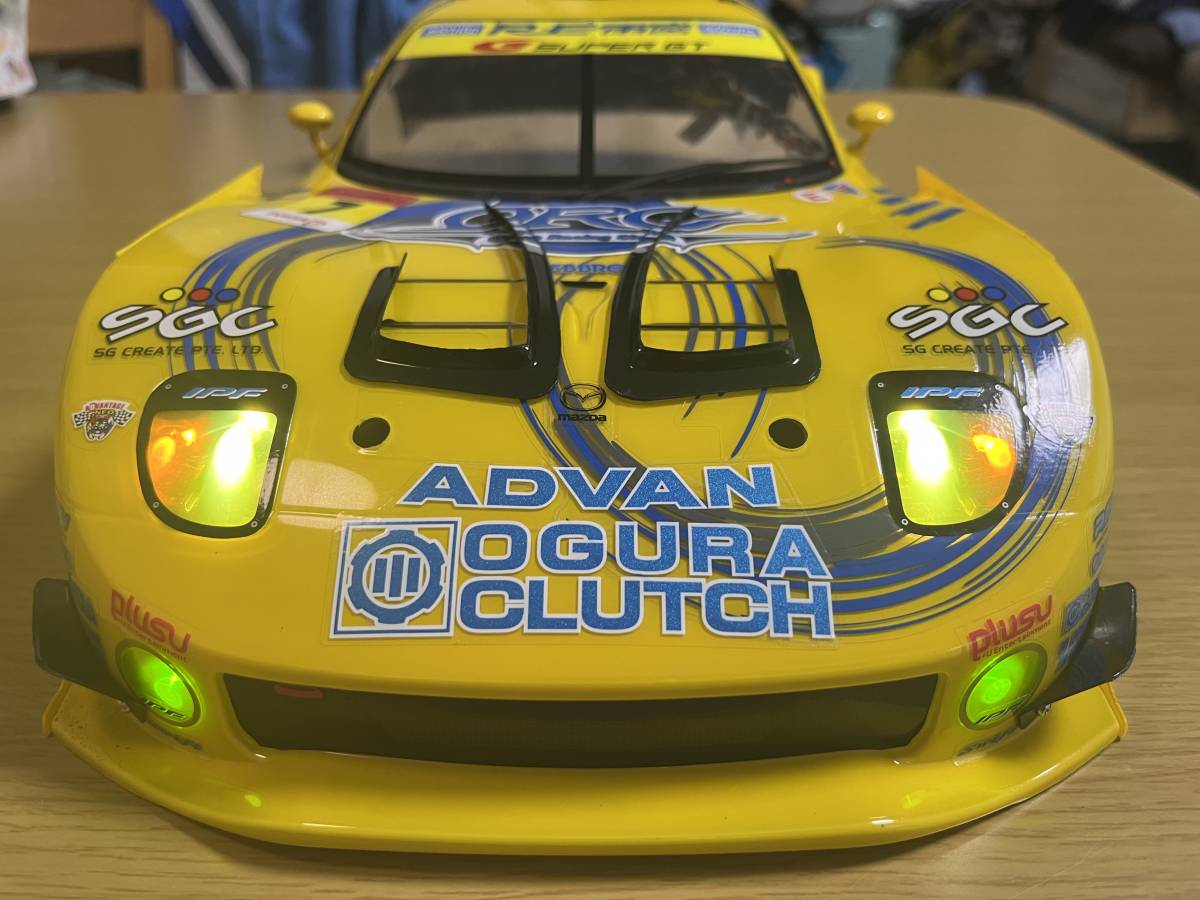 タミヤ RCカー 1/10 ORC AMEMIYA SGC-7 RX-7 塗装済完成品 タミヤ RCカー 1/10 ORC AMEMIYA SGC-7 RX-7 塗装済完成品