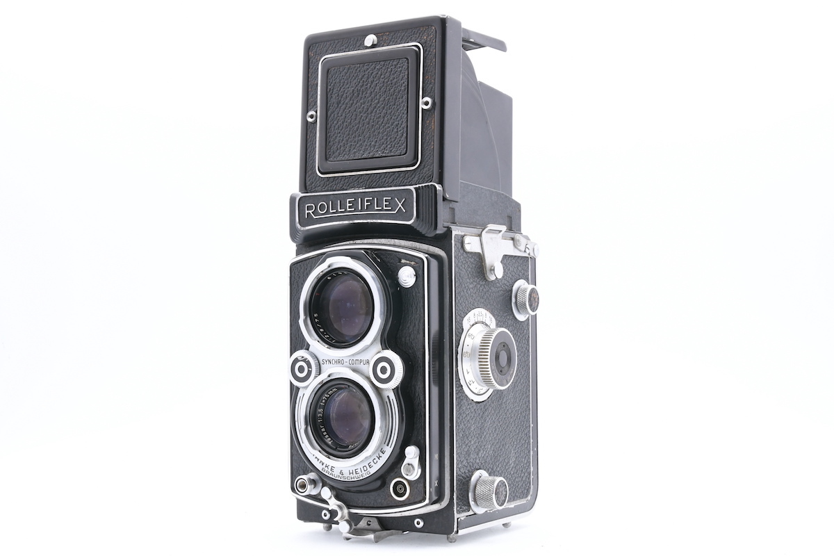 ローライ Rolleiflex T Zeiss Opton Tessar 75mm F3.5 二眼カメラ