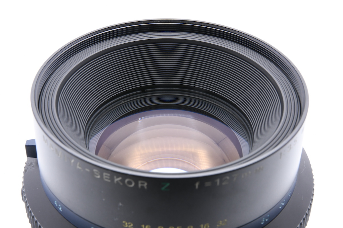 MAMIYA-SEKOR Z 127mm F3.5 W RZ67マウント マミヤ 中判用交換レンズ 標準 単焦点レンズの画像9