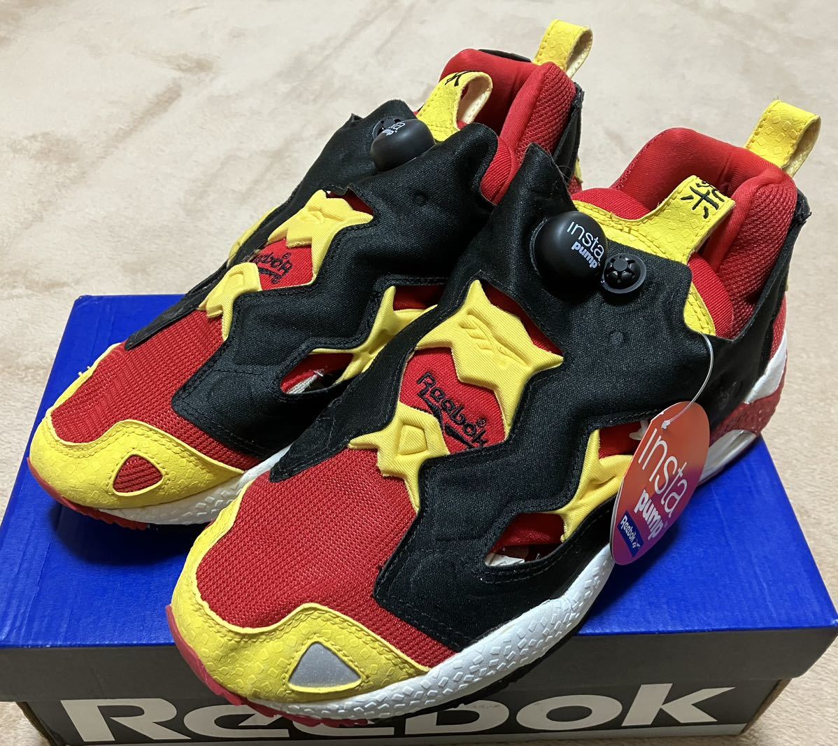 正式的 Reebok 【デッドストック】27cm PUMPFURY 1997年オリジナル