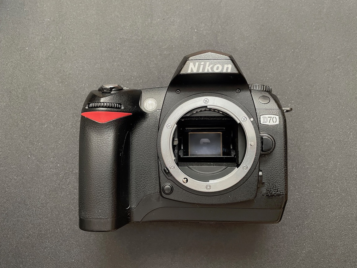 【天体・赤外線改造】Nikon D70 ②⑨ クリア or FUJIフィルター換装改造機（赤外線仕様の場合フィルター種選択可能）