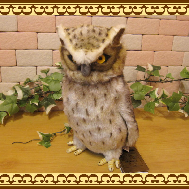 【超特価SALE開催!】 リアルなフクロウのぬいぐるみ シマフクロウ ふくろうの置物 梟 オウルオブジェ 縁起物 インテリア もふもふ その他 【超特価SALE開催!】 リアルなフクロウのぬいぐるみ シマフクロウ ふくろうの置物 梟 オウルオブジェ 縁起物 インテリア もふもふ その他