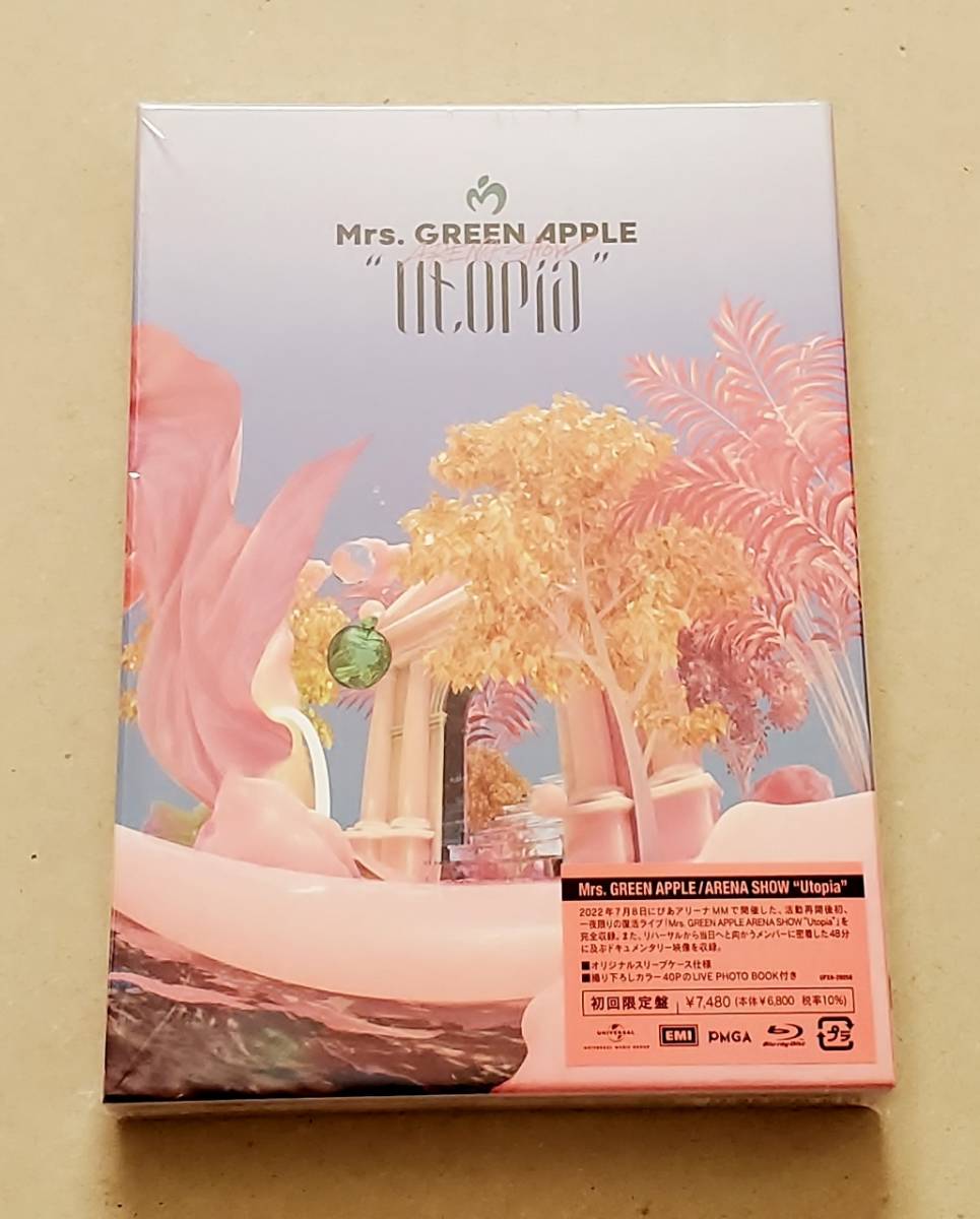 Mrs. GREEN APPLE ARENA SHOW Utopia 初回限定盤 Blu-ray(中古/送料 ...
