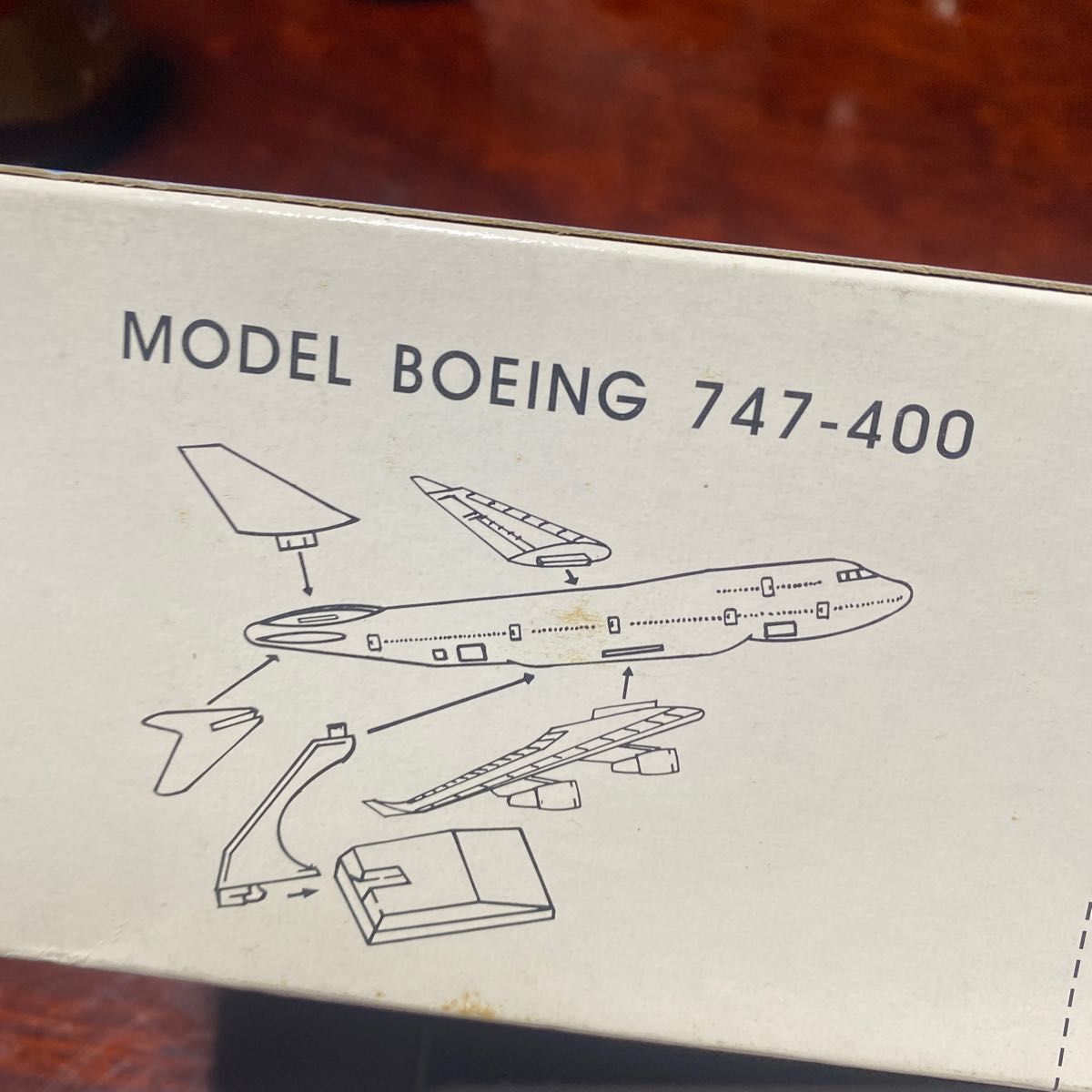 航空自衛隊？　20-1102 本体記載　Boeing 747-400  1:250 スケール　飛行機模型