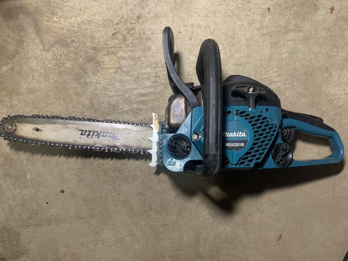 実働ジャンク品 マキタ MEA3201M エンジンチェーンソー makita チェンソー