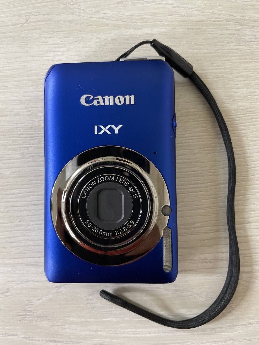 ヤフオク! 美品 キャノン Canon IXY 210F ブルー Zo... IXY 210F