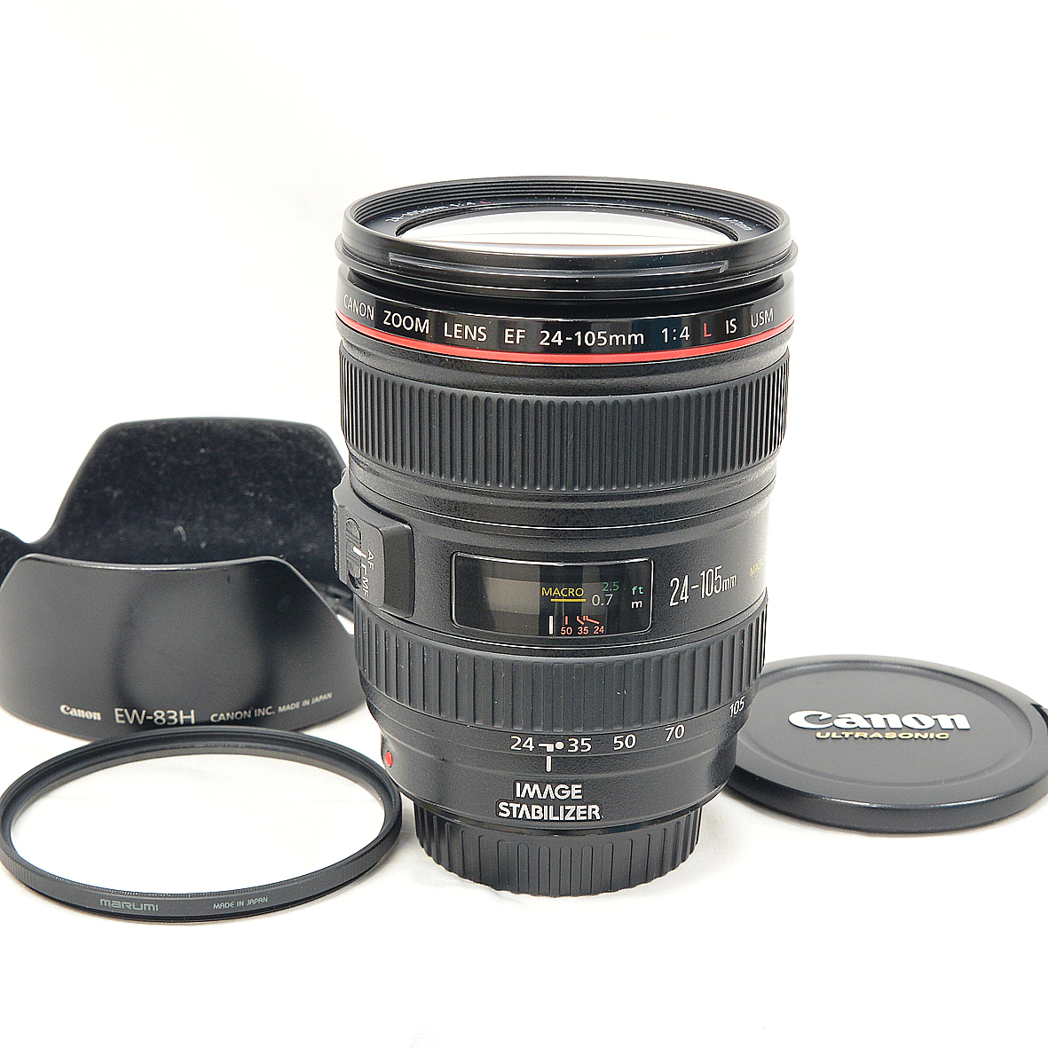防湿庫保管品】Canon キャノン EF 24-105mm F4 L IS USM 外観美品 家電