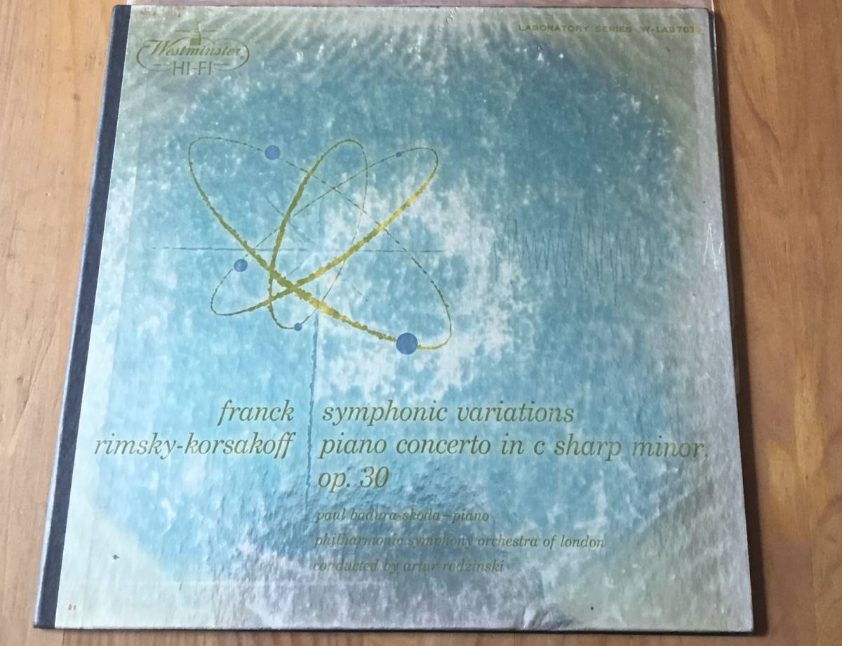 US盤 Westminster LABOLATORY SERIES / frank , rimsky-korsakoff_画像1