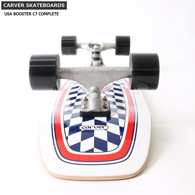 新品！1円～最低落札なし！Carver カーバー スケートボード 30.75インチ USA BOOSTER ユーエスエーブースター C7 コンプリートの画像8