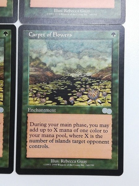 未使用品 MTG 花の絨毯 Carpet of Flowers mandhucollege.edu.mv