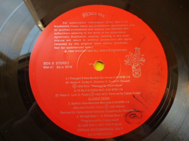 C & C Music Factory / Gonna Make You Sweat 超アッパー オリジナル超えの激アツ Wicked Mix 12 Malcolm McLaren / Buffalo Gals収録 試聴_画像2