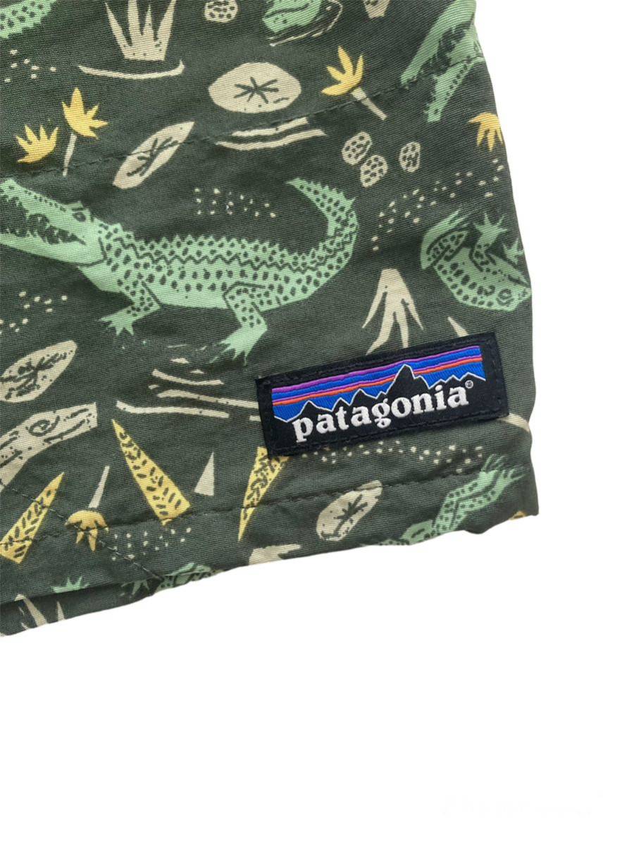 2020SSパタゴニア　Patagonia　バギーズショーツ 7インチ　ロングpatagonia ショートパンツ 短パン サーフパンツ ハーフパンツ ワニ柄