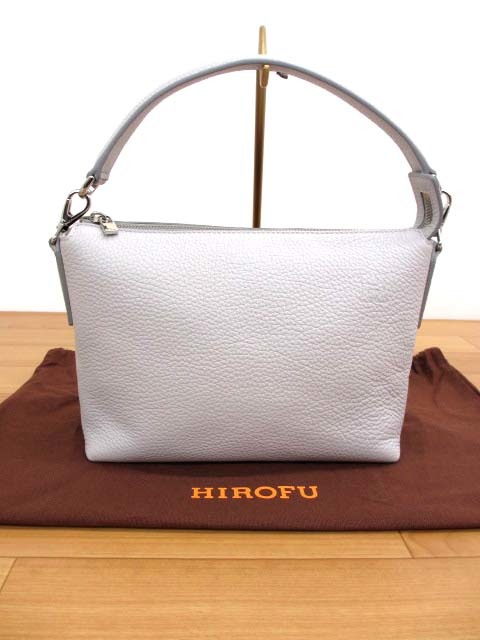 完売】 レザー ミニマ HIROFU ヒロフ :未使用 ショルダーバッグ 現行