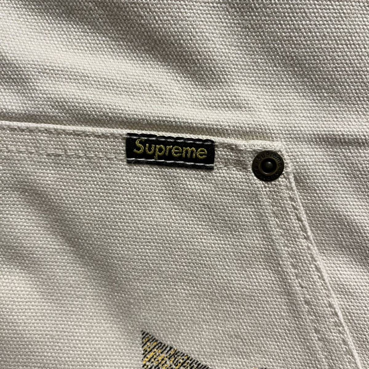 22ss Supreme Nate Lowman Work Vest Natural Size-XL シュプリーム