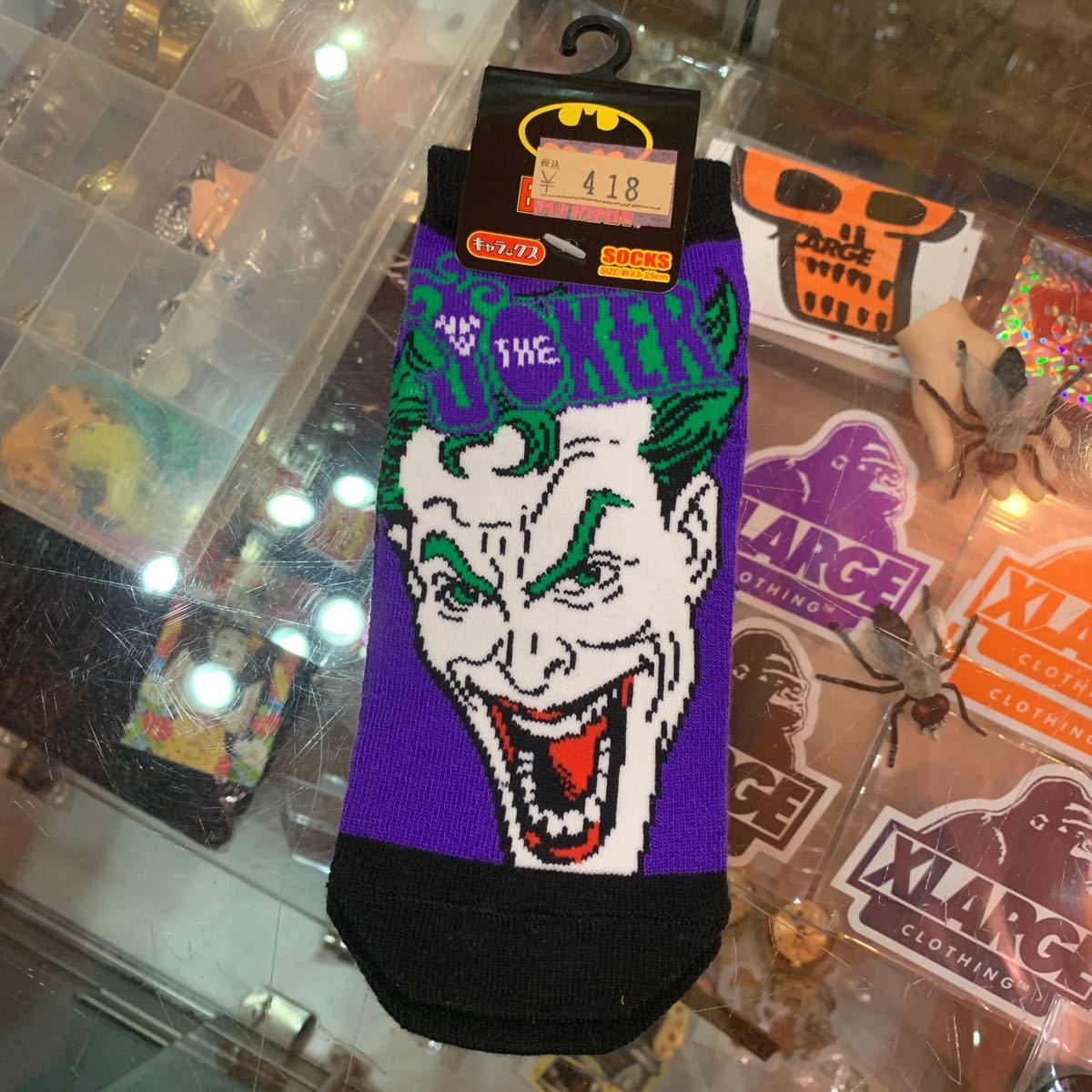 kya Lux socks Batman Joker face socks 