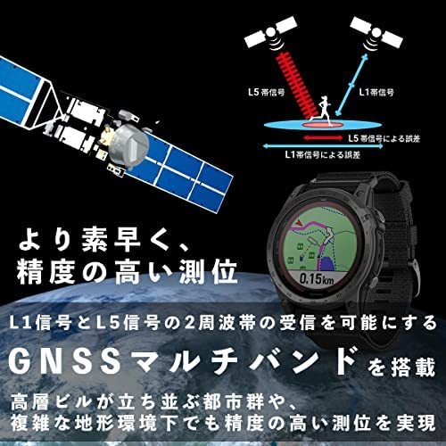 GARMIN(ガーミン) tactix 7 Pro Sapphire Dual Power Carbon Gray DLC