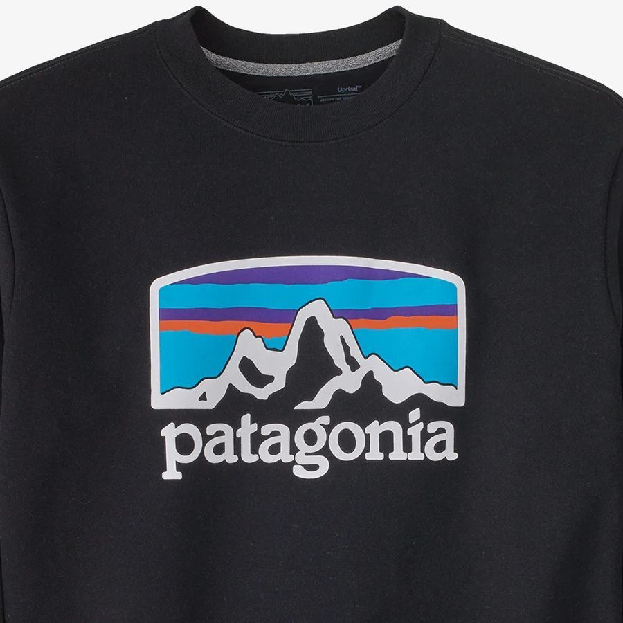 パタゴニア　patagonia　フィッツロイ・ホライゾンズ・アップライザル・クルー・スウェットシャツ　BLK　XL　新品　39626_画像2