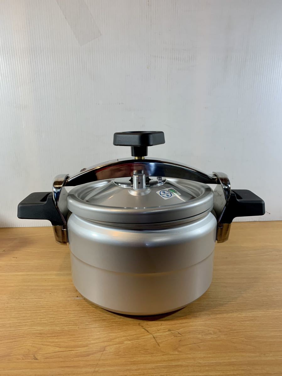 * cheap start! postage included! pressure cooker B|RIKEN home use pressure pan RS2-47.. light metal pressure cooker cooking book ( owner manual ) attaching *