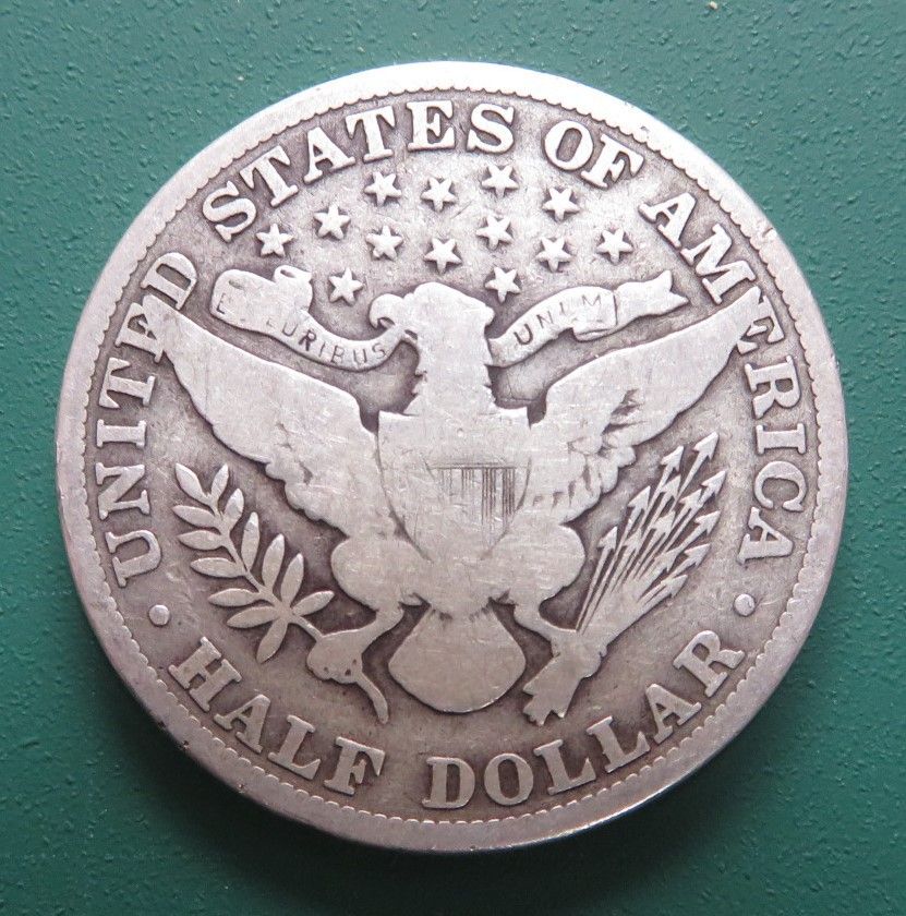 アメリカ銀貨】ハーバー・ダイム 1911年(明治44年）発行 ハーフ